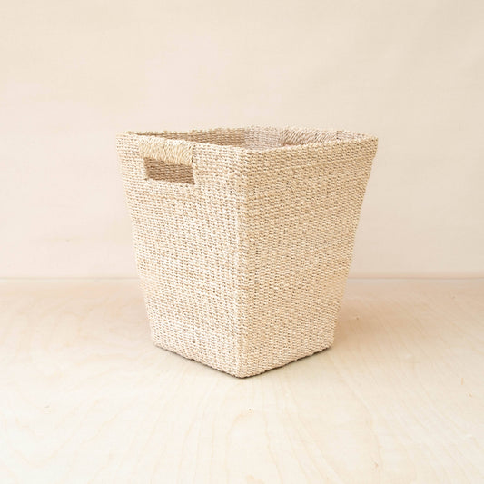 Natural Tapered Square Basket