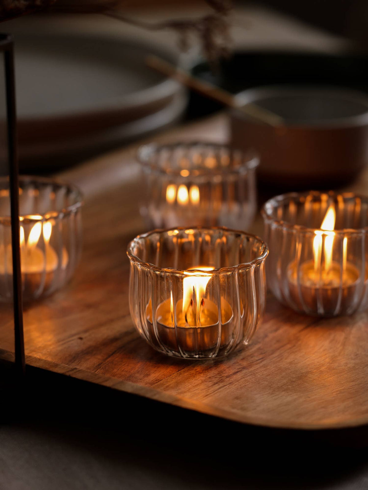 Kira Glass Votive - puck and abby
