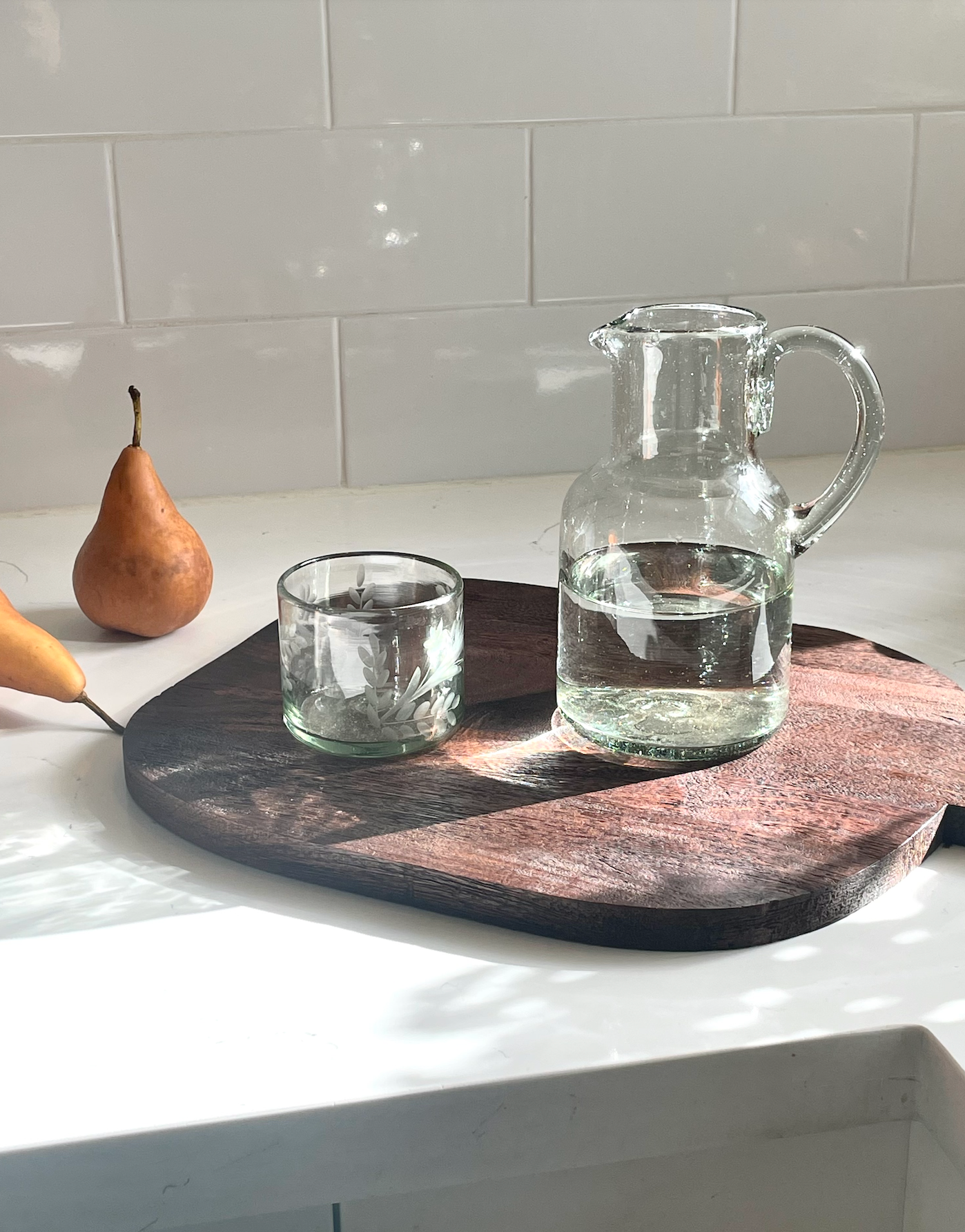 Small Blown Glass Jug