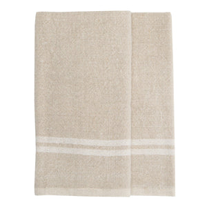 Vintage Linen Kitchen Towel Natural/Ivory T