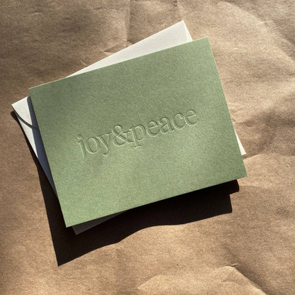 Joy & Peace Card