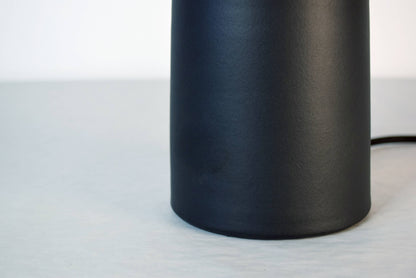 Armona Black - Handmade Table Lamp: Tapered