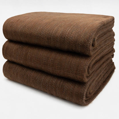 Mulalo - Double Density Baby Alpaca Wool Throw Blanket / Sofa Cover