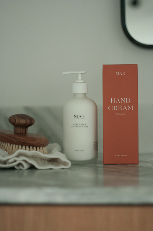 MAE Petitgrain Moisturizing Hand Cream - Vegan, Essential Oil
