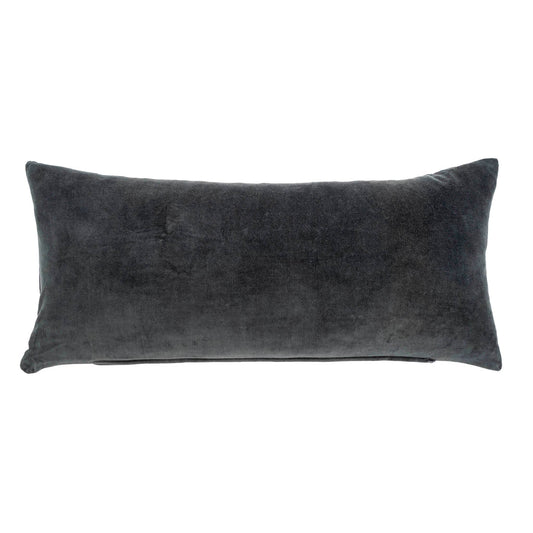 Vera Velvet Pillow Graphite