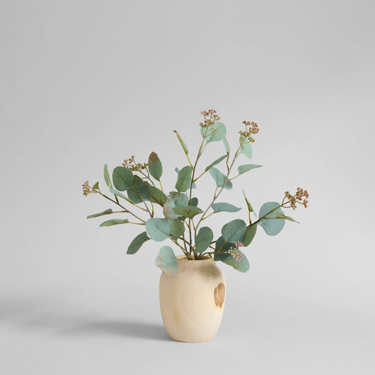 EcoFaux Silver Dollar Eucalyptus, 20"