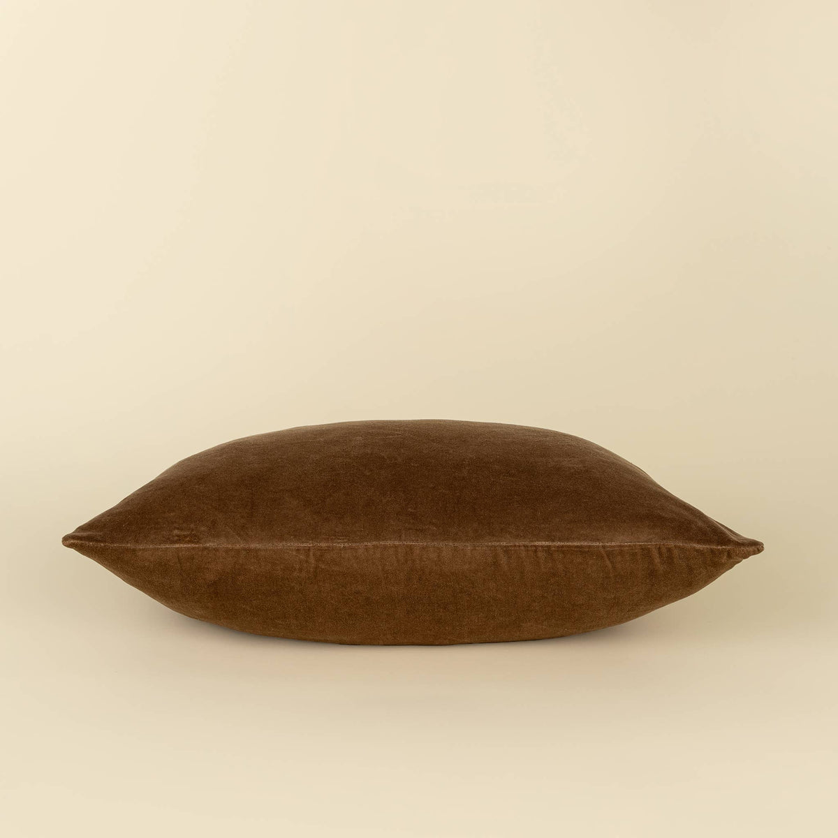 Vera Luxe Velvet Pillow - Caramel