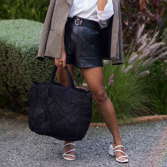 Nicole Tote Bag in Black