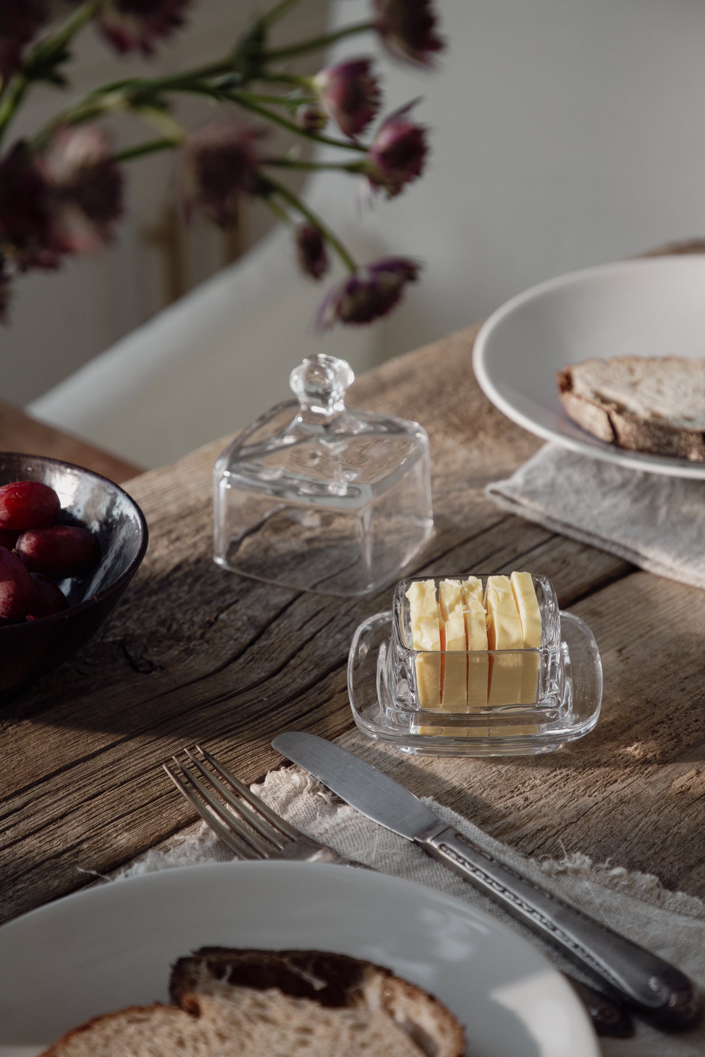 Square Cloche Condiment Dish