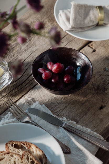 Vintage Bullseye Rice Bowl