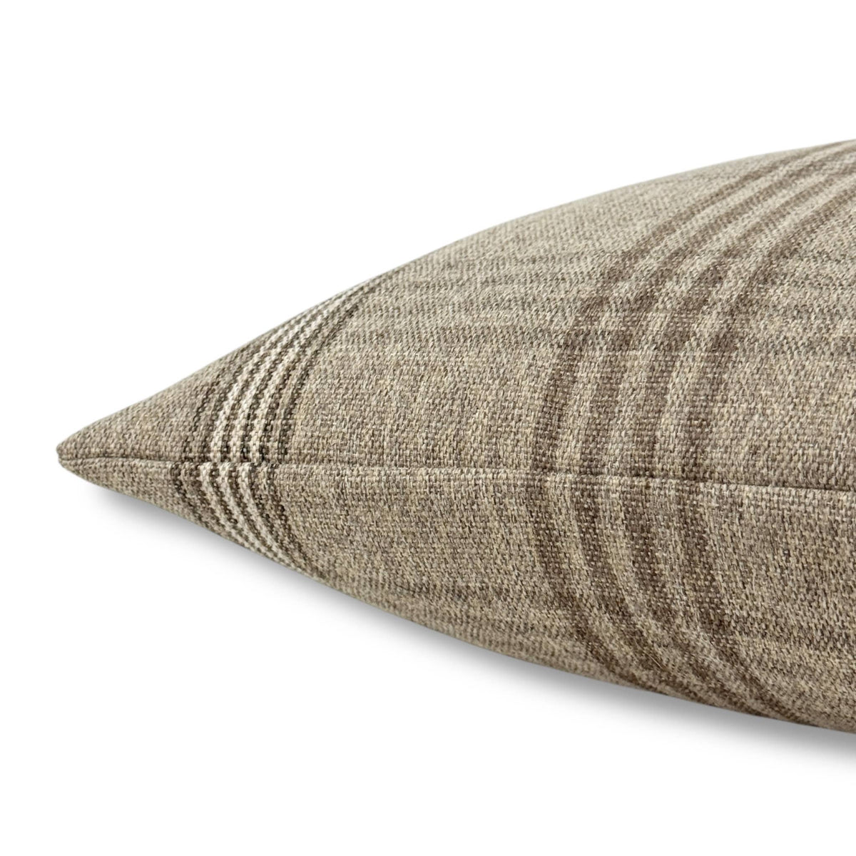 Worthington | Brown and Beige Natural Plaid Pillow
