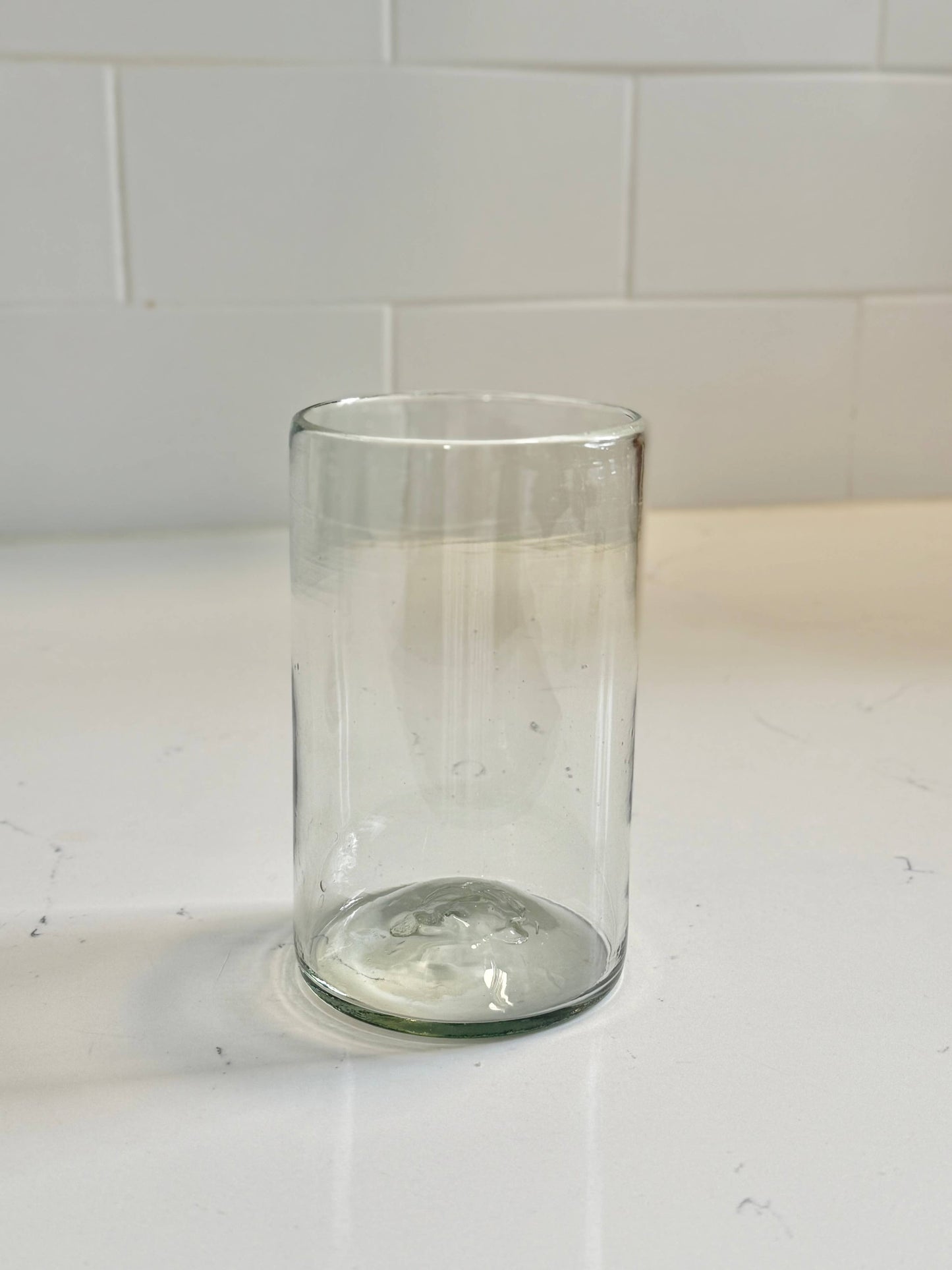 Recycled Handblown Tumbler: Medium