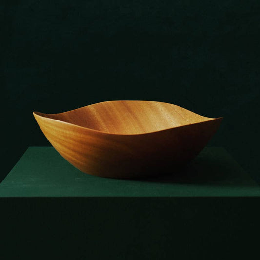 Shallow Wave Bowl: Natural