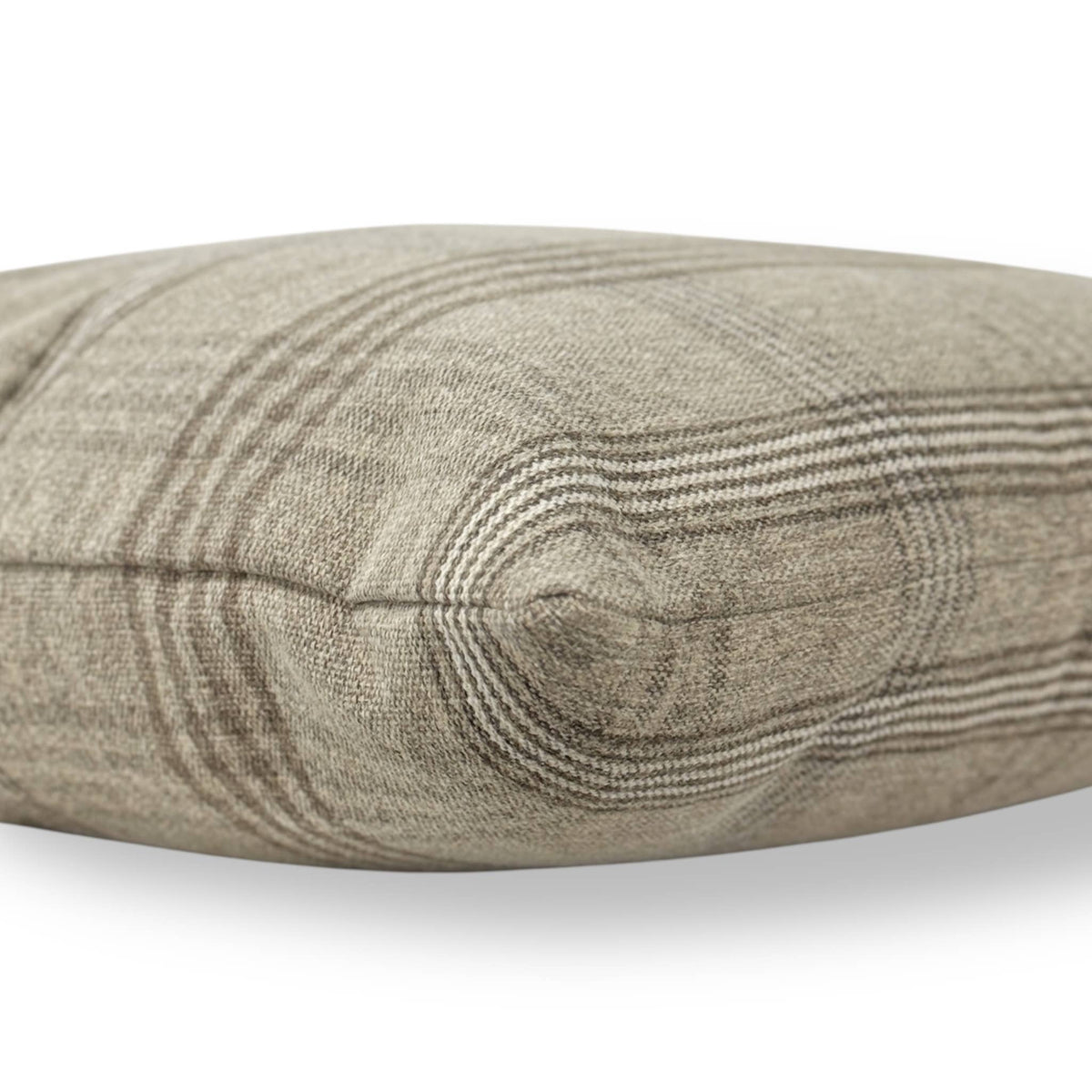Worthington | Brown and Beige Natural Plaid Pillow