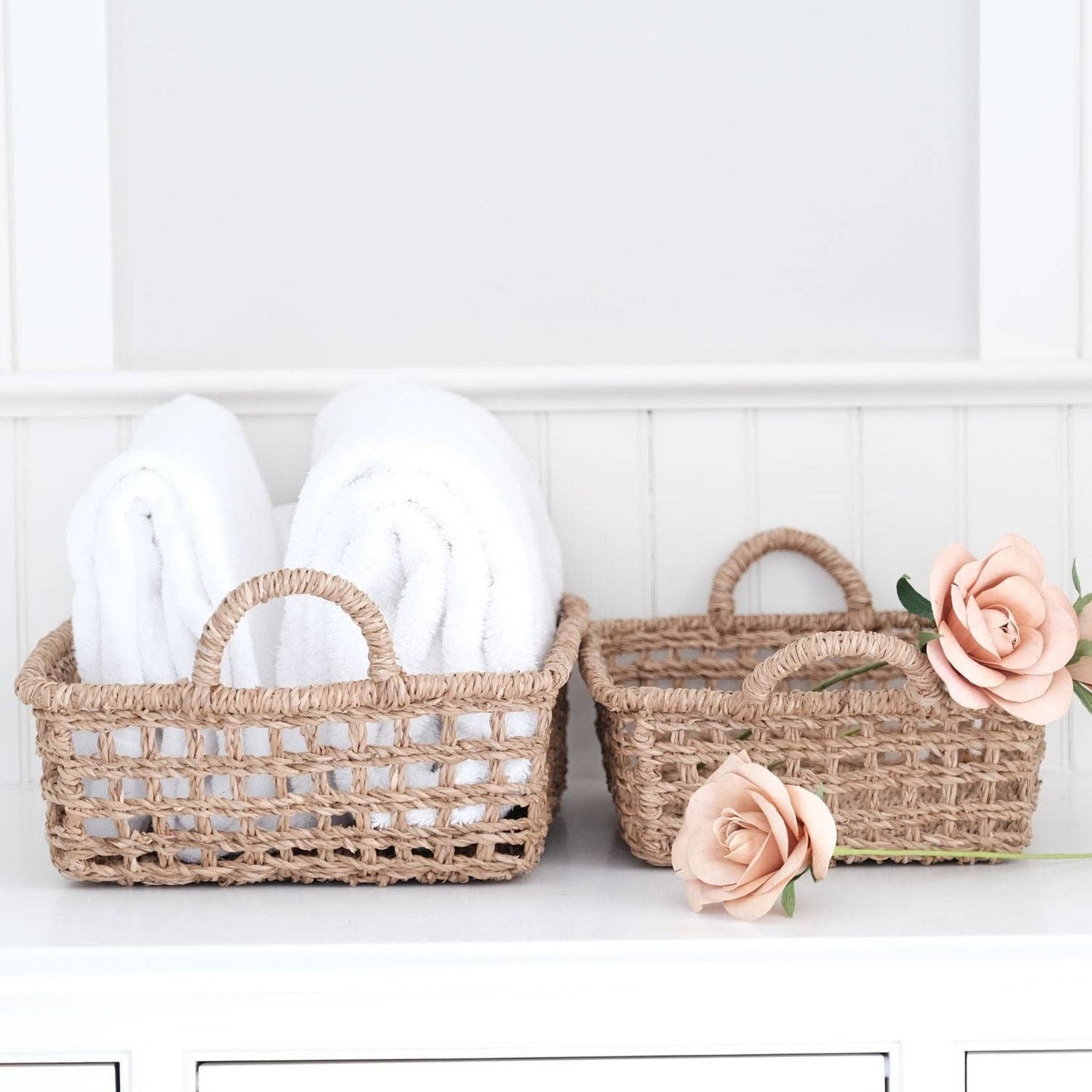 Open Weave Rectangular Trays