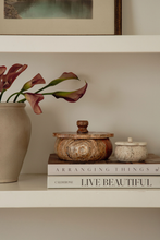 Load image into Gallery viewer, Small Travertine Trinket Box
