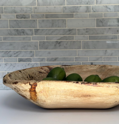 Vintage French Oval Dough Bowls