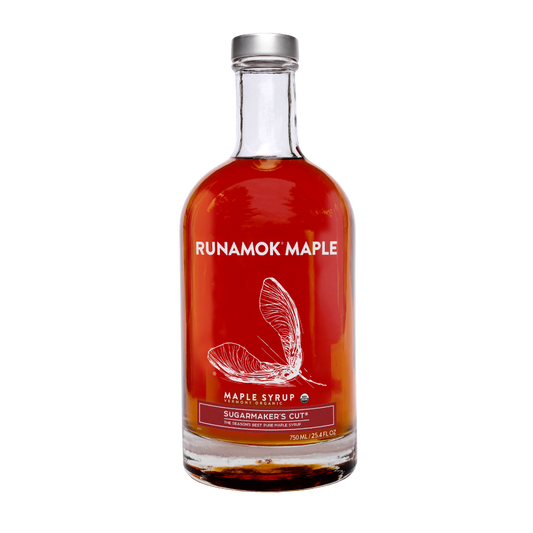 Sugarmaker's Cut Pure Vermont Organic Maple Syrup 750ml