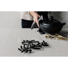 Load image into Gallery viewer, Black Metal Trivet
