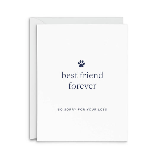 Best Pet Friend Greeting Card