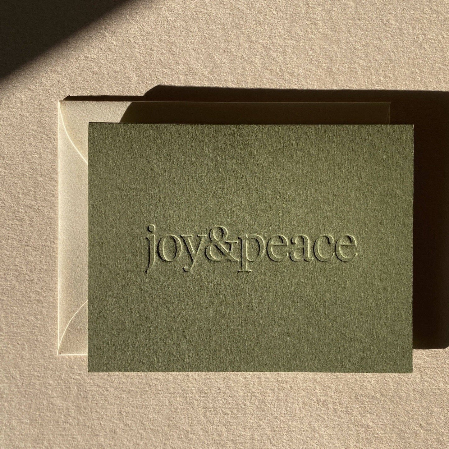 Joy & Peace Card
