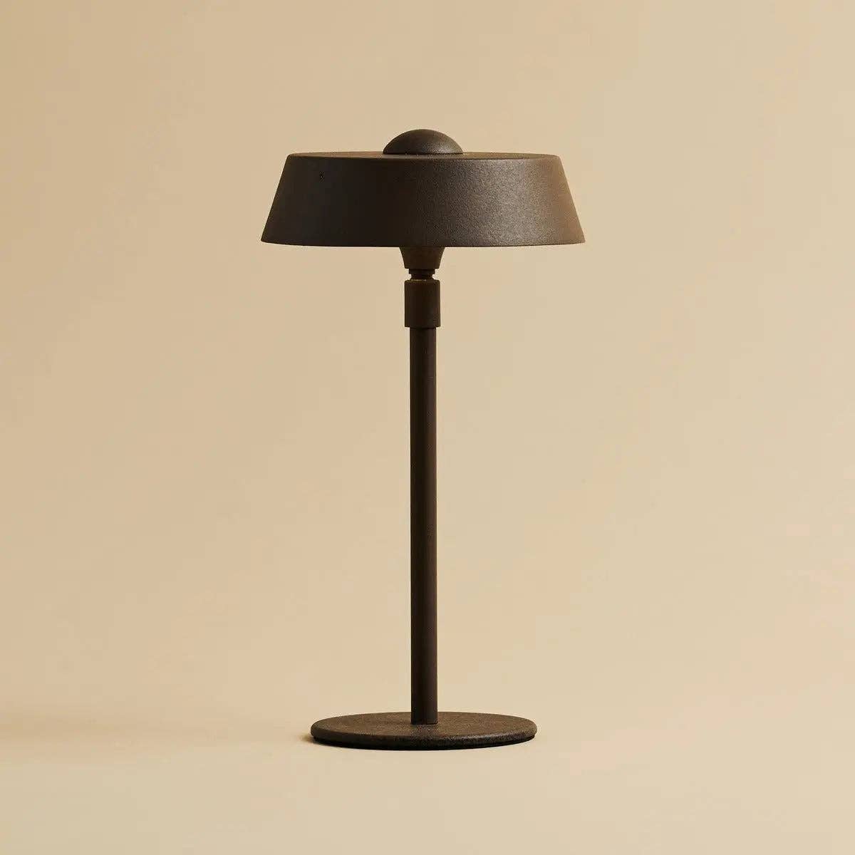 Luca Mocha Brown Rechargeable Lamp | Minimalist, Playful & Dimmable
