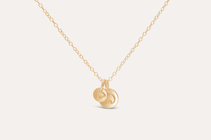 Mama Bear Necklace | Gold Fill: 16-18" / 1 Mama + 2 Baby Bears