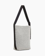 Load image into Gallery viewer, Campus Merino Wool Felt Tote: Granite

