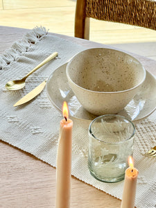 Hand-etched Blown Tumbler Glass: Large