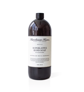 Superlative Hand Soap Refill: Australian White Grapefruit