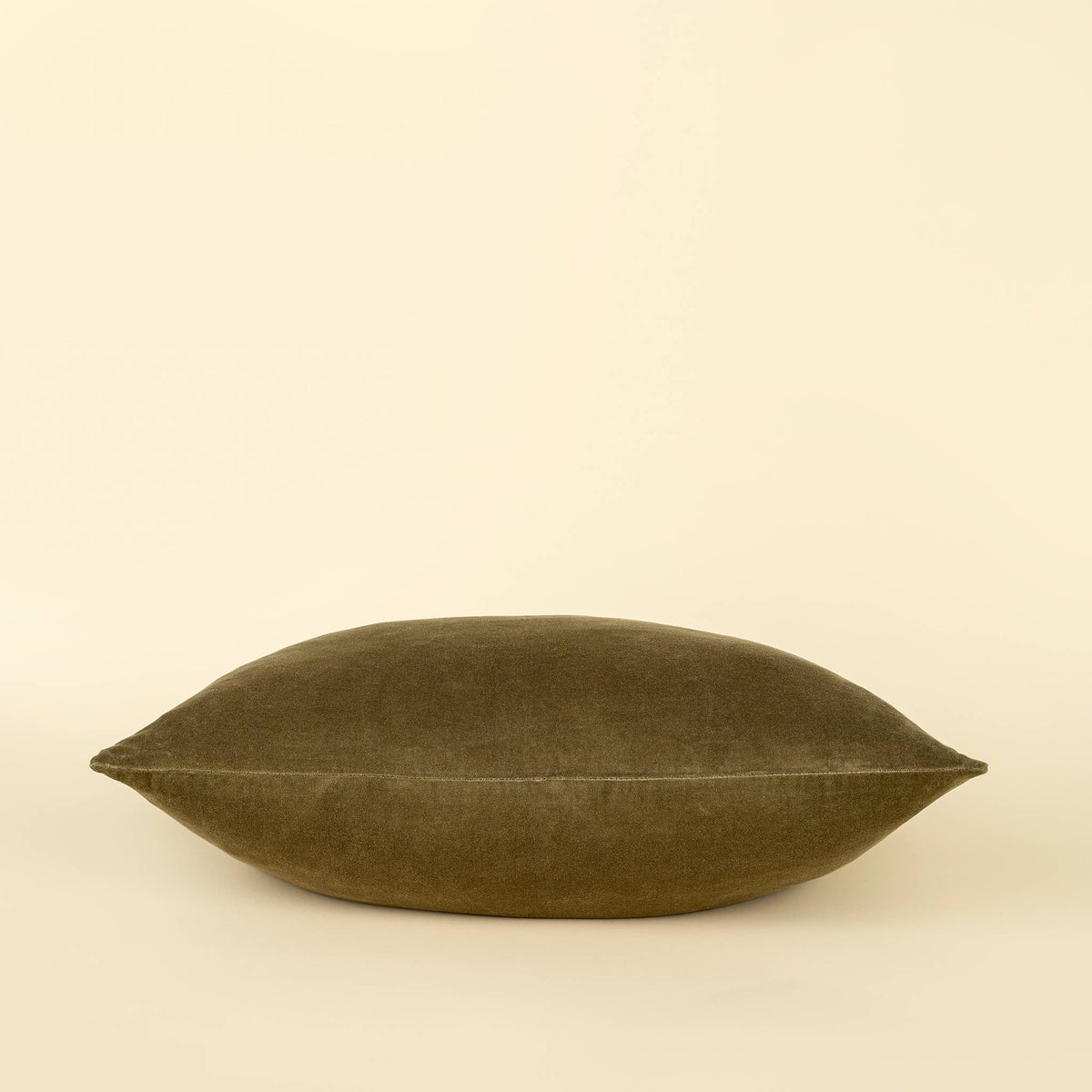 Vera Luxe Velvet Pillow - Olive
