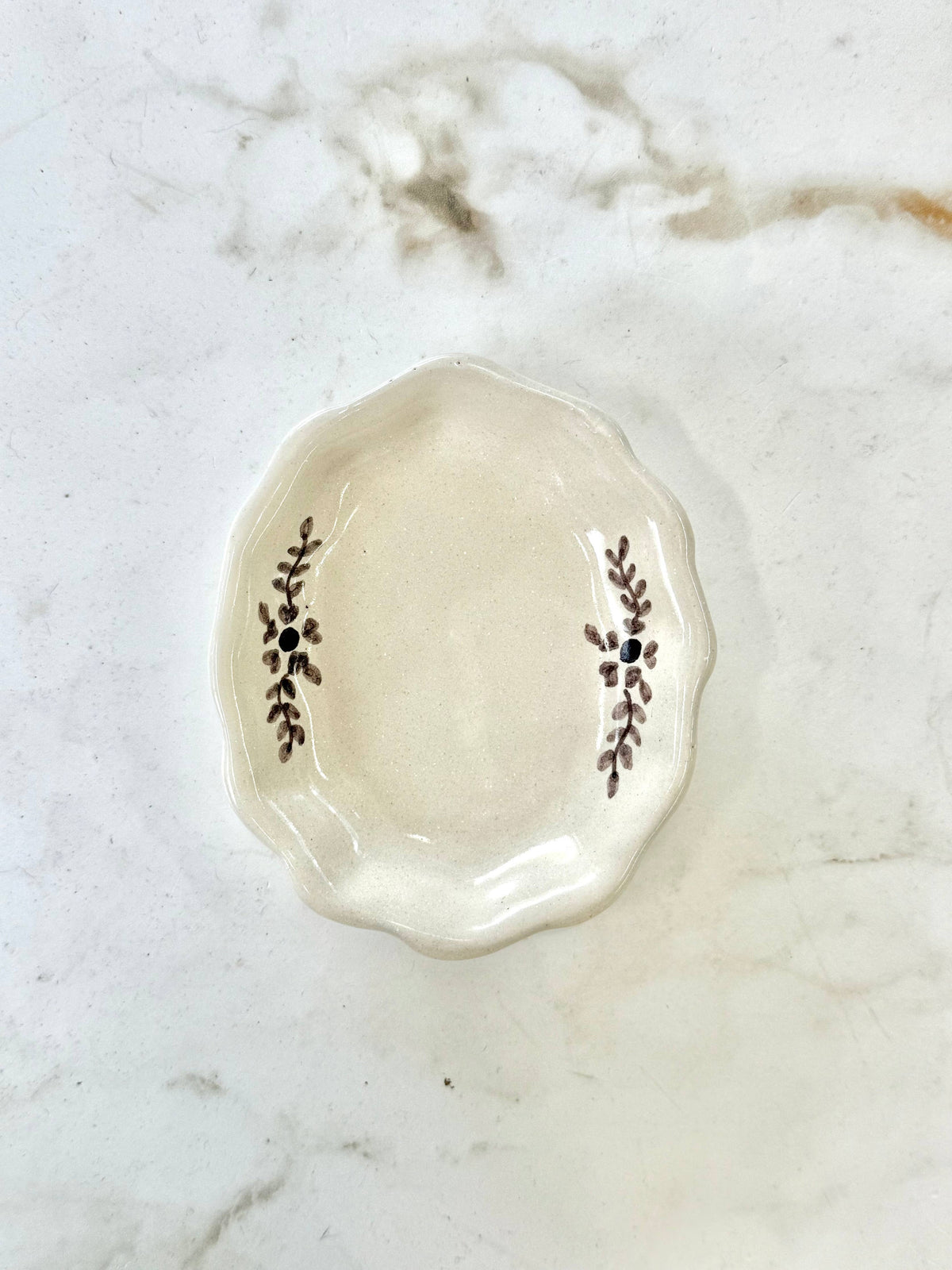 Hand-painted Margot Dish