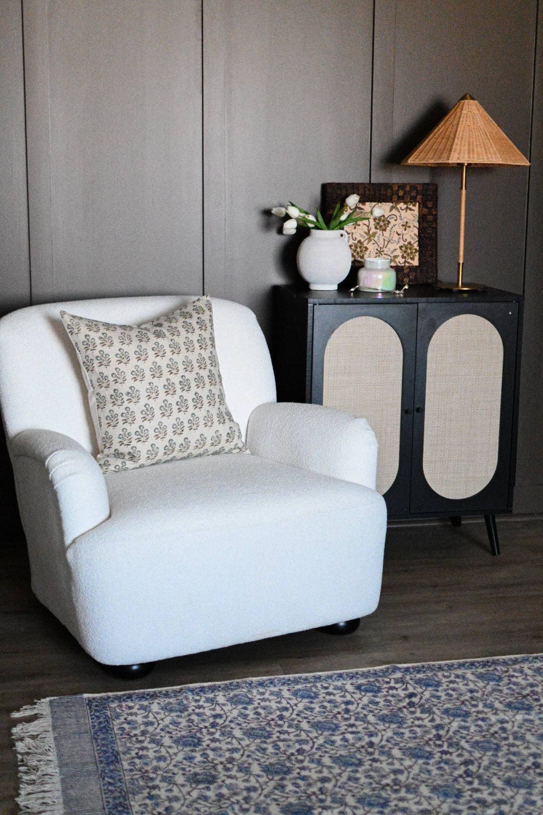 Briannah Block Print Pillow