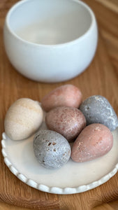 Carved Natural Stone Shaped Egg