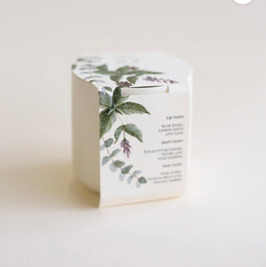 Ceramic Botanical Soy Candle