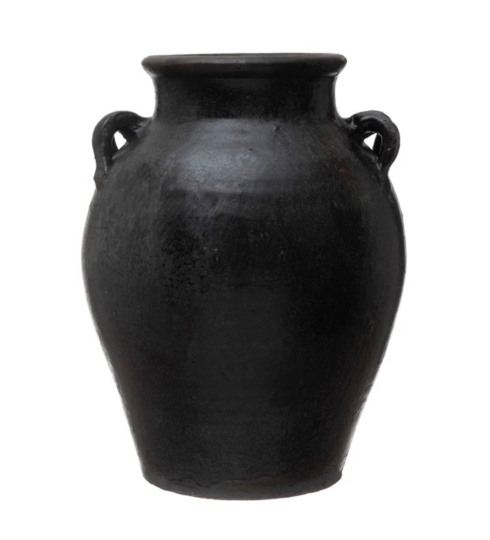 Artisan Vase - Found Decorative Clay Vase