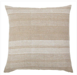 Stripes Shades Of White Pillow