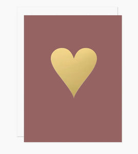 Heart of Gold Greeting Card