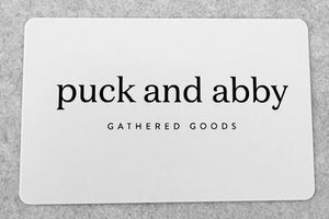 puck and abby gift card