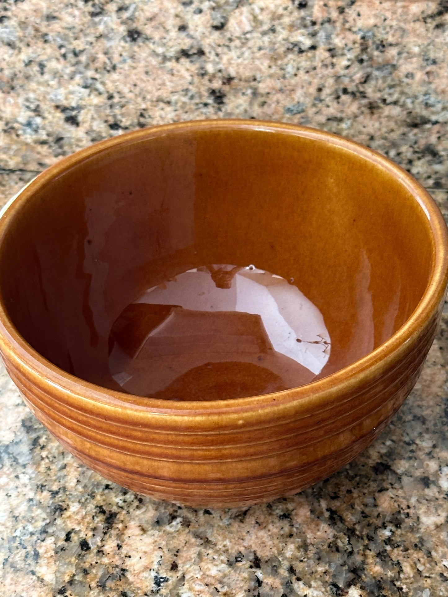 The Vintage McCoy Ribbed Stoneware Bowl