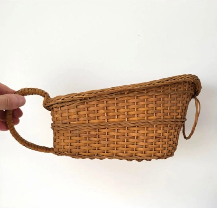 Found Woven Bottle Cradle