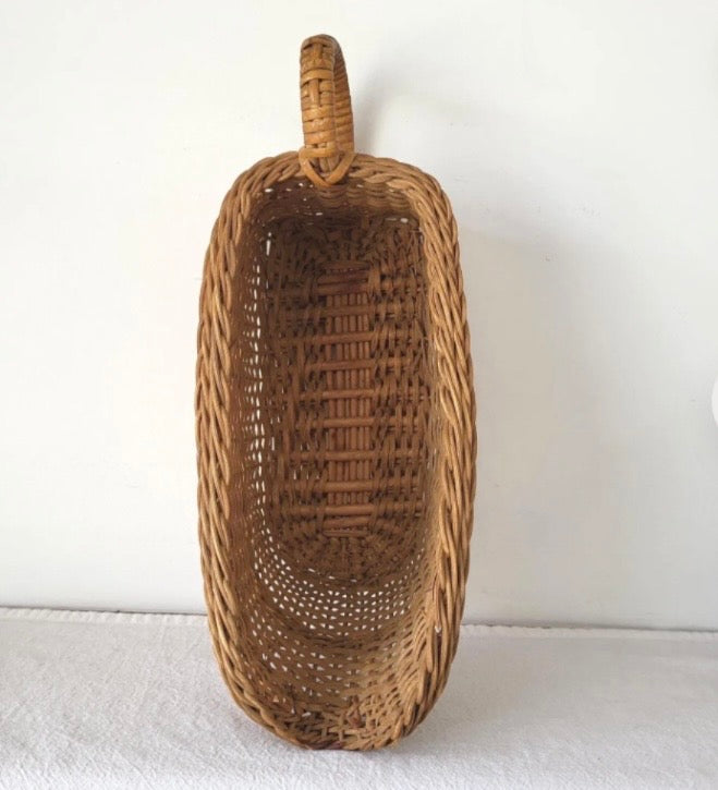 Found Woven Bottle Cradle