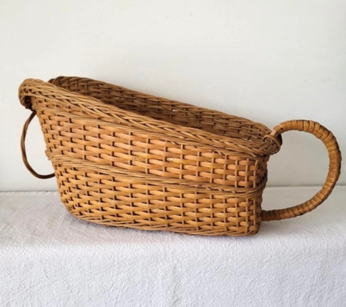 Found Woven Bottle Cradle