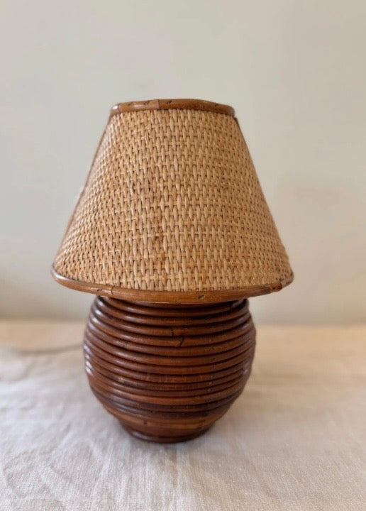 The Mini Crespi Reed Accent Lamp - PICK-UP IN STORE ONLY