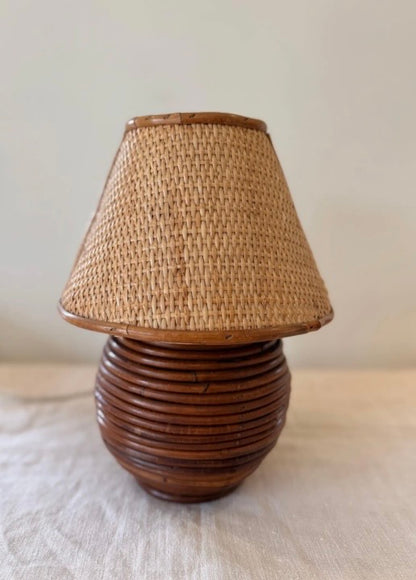 The Mini Crespi Reed Accent Lamp - PICK-UP IN STORE ONLY