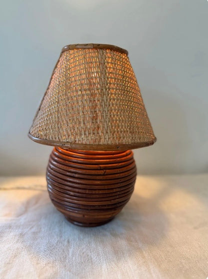 The Mini Crespi Reed Accent Lamp - PICK-UP IN STORE ONLY