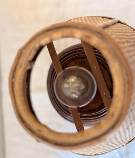 The Mini Crespi Reed Accent Lamp - PICK-UP IN STORE ONLY