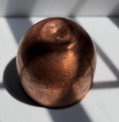 The French Vintageg Copper Preserve Bowl
