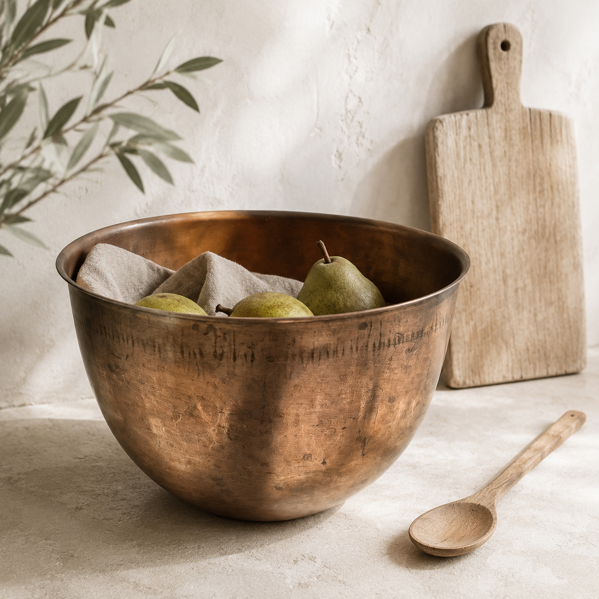 The French Vintage Copper Preserve Bowl - puck and abby