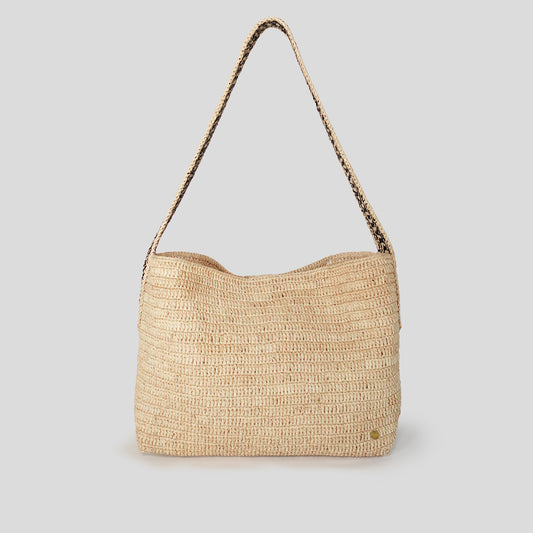 Rosetta Shoulder Bag - Natural